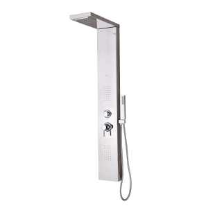 COLONNA DOCCIA TOWER IN ACCIAIO INOX