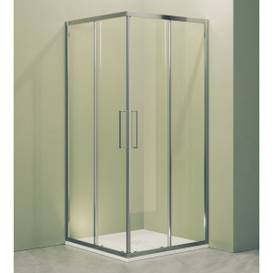 LATO SINGOLO PER BOX ANGOLARE SLIM VISUAL INOX