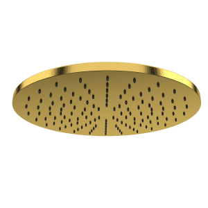 SOFFIONE TONDO Ø30 ORO SPAZZOLATO