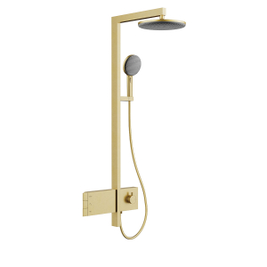 COLONNA DOCCIA ELYS TERMOSTATICA ORO SPAZZOLATO