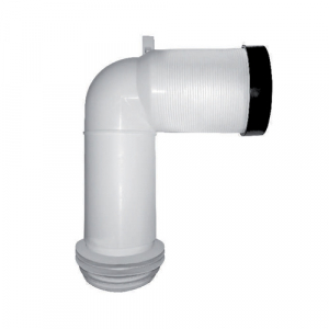 CURVA WC DA TAGLIARE 100 BIANCA