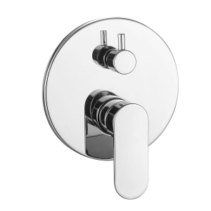 INCASSO DOCCIA CON DEVIATORE A VITONE STYLO CROMO