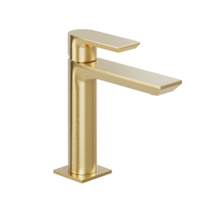 MISCELATORE LAVABO 1F EVEN ORO SPAZZOLAATO